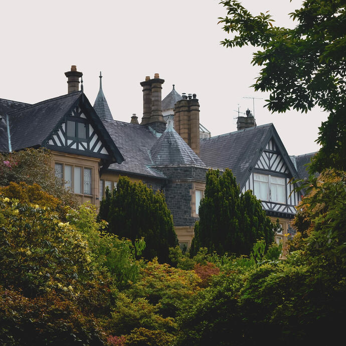 Bodnant gardens, North Wales
